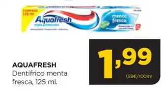 Alimerka AQUAFRESH Dentifrico menta fresca oferta