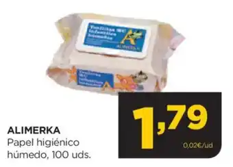 Alimerka ALIMERKA Papel higiénico húmedo oferta