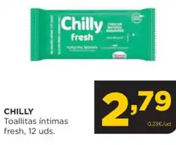 Alimerka CHILLY Toallitas íntimas fresh oferta