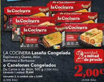 Gadis LA COCINERA Lasaña Congelada oferta