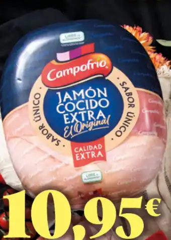 Gadis CAMPOFRIO Jamón cocido extra sin gluten oferta