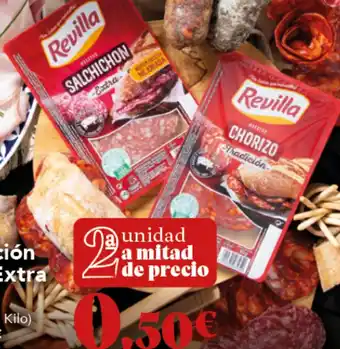 Gadis REVILLA Chorizo Tradición o Salchichón Extra oferta