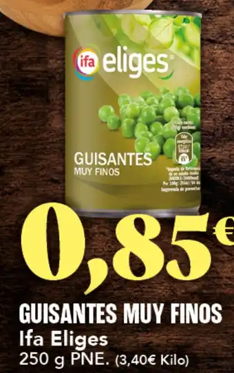 Gadis IFA ELIGES Guisantes muy finos oferta