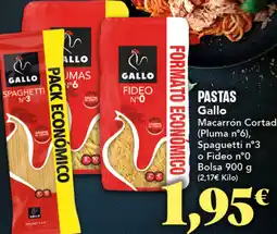 Gadis GALLO Pastas oferta