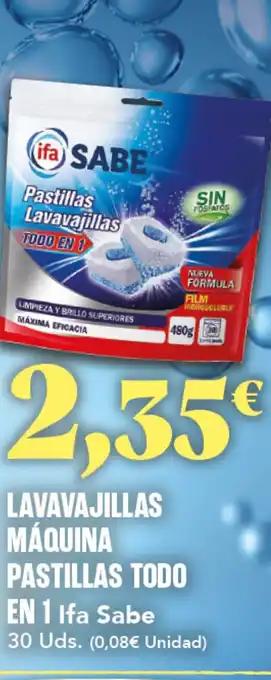 Gadis IFA SABE Lavavajillas máquina pastillas todo en 1 oferta