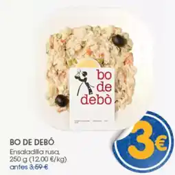 Supermercados Plaza BO DE DEBÓ Ensaladilla rusa oferta