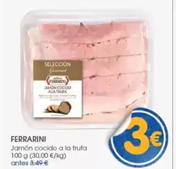 Supermercados Plaza FERRARINI Jamón cocido a la trufa oferta