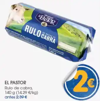 Supermercados Plaza EL PASTOR Rulo de cabra oferta