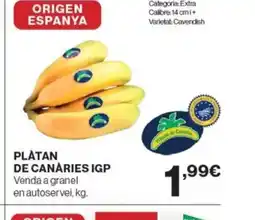 Supercor Exprés Platan de canàries igp oferta