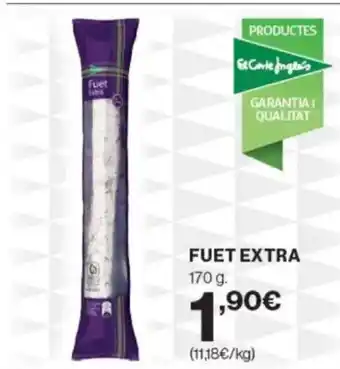 Supercor Exprés Fuet extra oferta