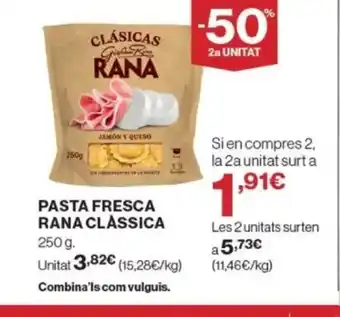 Supercor Exprés Pasta fresca rana clàssica oferta