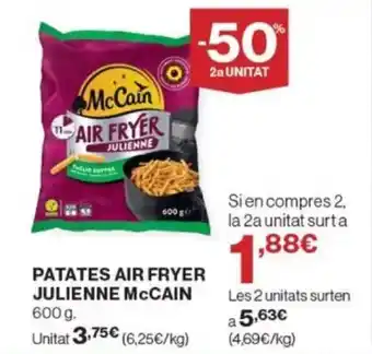 Supercor Exprés MCCAIN Patates air fryer julienne oferta