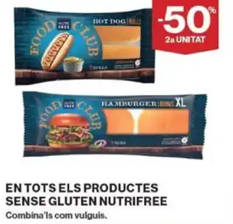 Supercor Exprés NUTRIFREE En tots els productes sense gluten oferta