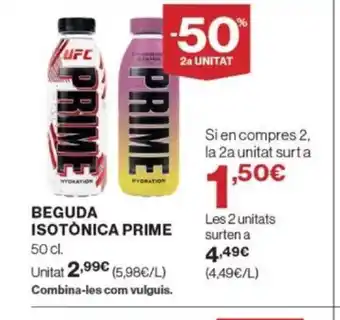 Supercor Exprés PRIME Beguda isotònica oferta