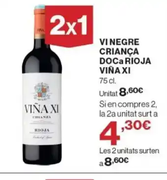 Supercor Exprés VIÑAXI Vi negre criança doca rioja oferta