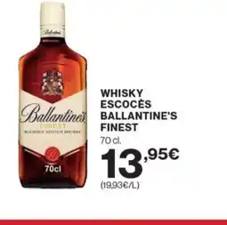 Supercor Exprés Whisky escocès ballantine's finest oferta