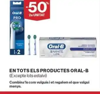 Supercor Exprés ORAL-B En tots els productes oferta