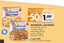 Supermercados Lupa DR. OETKER Ristorante oferta