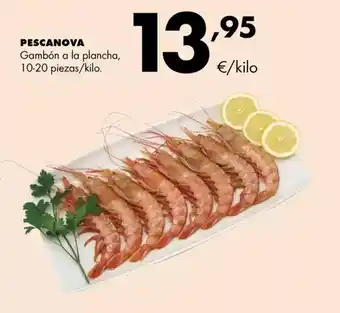 Supermercados Lupa PESCANOVA Gambón a la plancha oferta