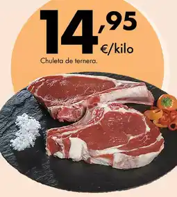 Supermercados Lupa Chuleta de ternera oferta