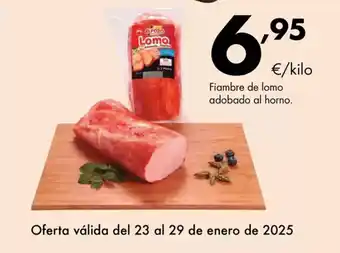 Supermercados Lupa Fiambre de lomo adobado al horno oferta