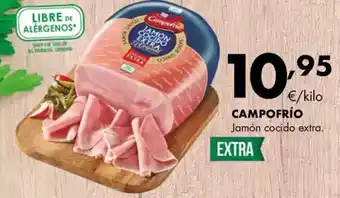 Supermercados Lupa CAMPOFRÍO Jamón cocido extra oferta