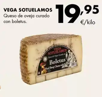 Supermercados Lupa VEGA SOTUELAMOS Queso de oveja curado con boletus oferta