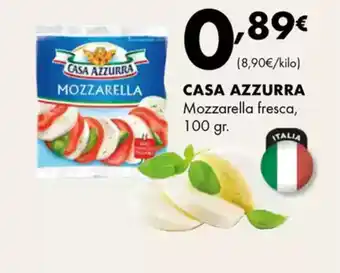 Supermercados Lupa CASA AZZURRA Mozzarella fresca oferta