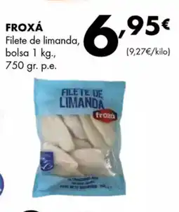 Supermercados Lupa FROXA Filete de limanda oferta