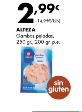 Supermercados Lupa ALTEZA Gambas peladas oferta