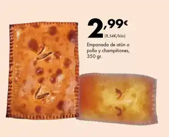 Supermercados Lupa Empanada de atún o pollo y champiñones oferta