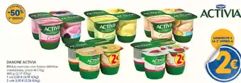 Supermercados Plaza DANONE Activia oferta