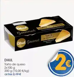 Supermercados Plaza DHUL Tarta de queso oferta