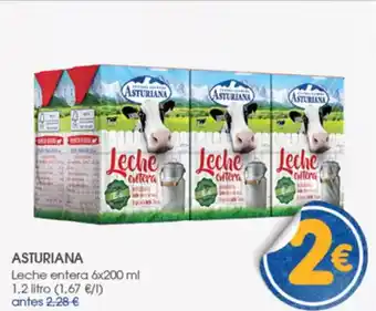 Supermercados Plaza ASTURIANA Leche entera oferta