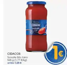 Supermercados Plaza CIDACOS Tomate frito tarro oferta