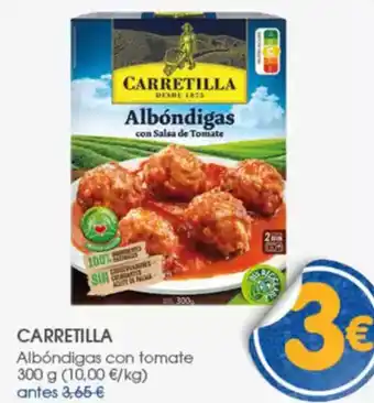 Supermercados Plaza CARRETILLA Albóndigas con tomate oferta