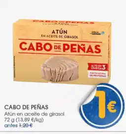 Supermercados Plaza CABO DE PEÑAS Atún en aceite de girasol oferta