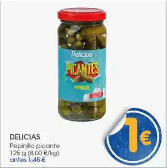 Supermercados Plaza DELICIAS Pepinillo picante oferta