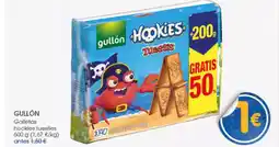 Supermercados Plaza GULLÓN Galletas hookies tuesties oferta