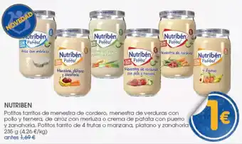 Supermercados Plaza NUTRIBEN oferta