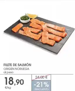 Supermercados Plaza Filete de salmón oferta