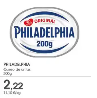 Supermercados Plaza PHILADELPHIA Queso de untar oferta