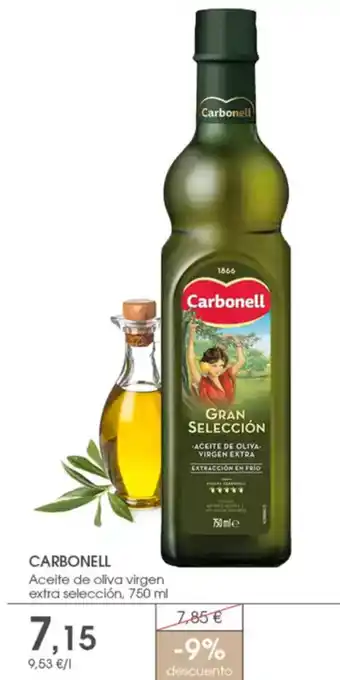 Supermercados Plaza CARBONELL Aceite de oliva virgen extra selección oferta