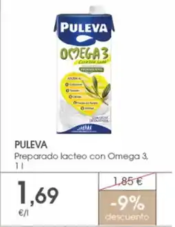 Supermercados Plaza PULEVA Preparado lacteo con Omega 3 oferta