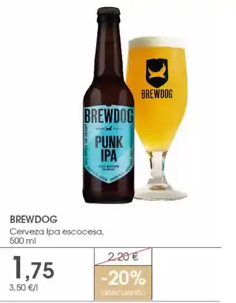 Supermercados Plaza BREWDOG Cerveza Ipa escocesa oferta