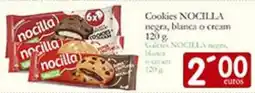 Supermercados Bip Bip NOCILLA Cookies negra, blanca o cream oferta