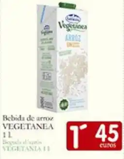 Supermercados Bip Bip VEGETANEA Bebida de arroz oferta