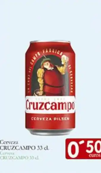 Supermercados Bip Bip CRUZCAMPO Cerveza oferta