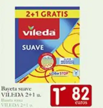 Supermercados Bip Bip VILEDA Bayeta suave oferta