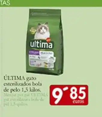 Supermercados Bip Bip ÚLTIMA gato esterilizados bola de pelo oferta